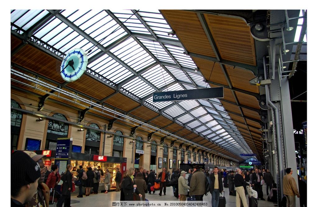 巴黎 巴黎火车站图片