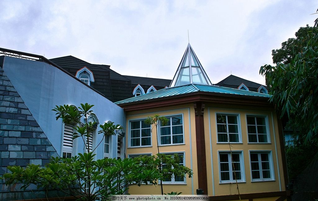 建筑设计 欧式房屋 欧式建筑